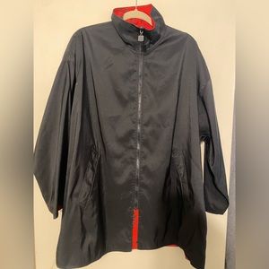 Reversible rain coat